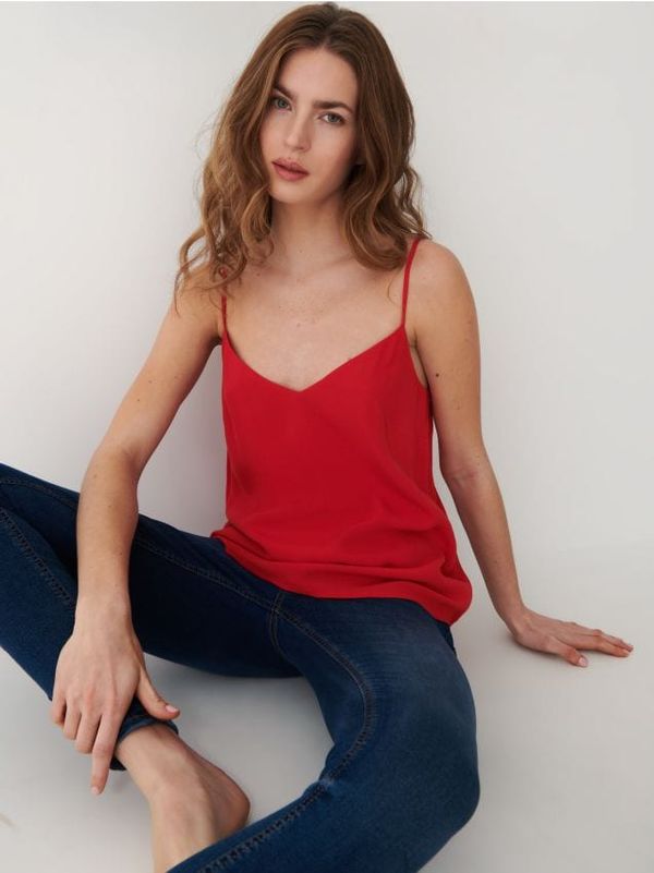 Mohito Mohito - Top od viskoze - crvena
