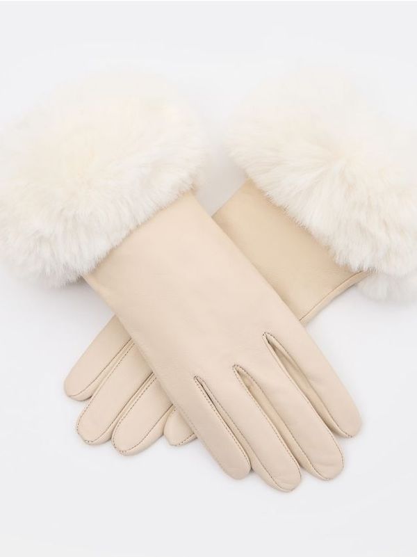 Mohito Mohito - Tople rukavice - krem