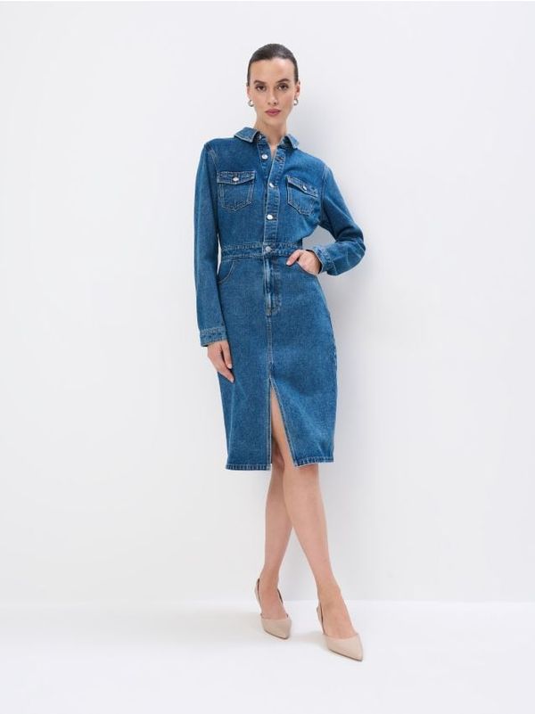 Mohito Mohito - Traper midi haljina - plava