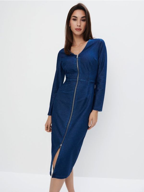 Mohito Mohito - Traper midi haljina - plava