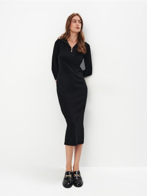 Mohito Mohito - Uska midi haljina - crna