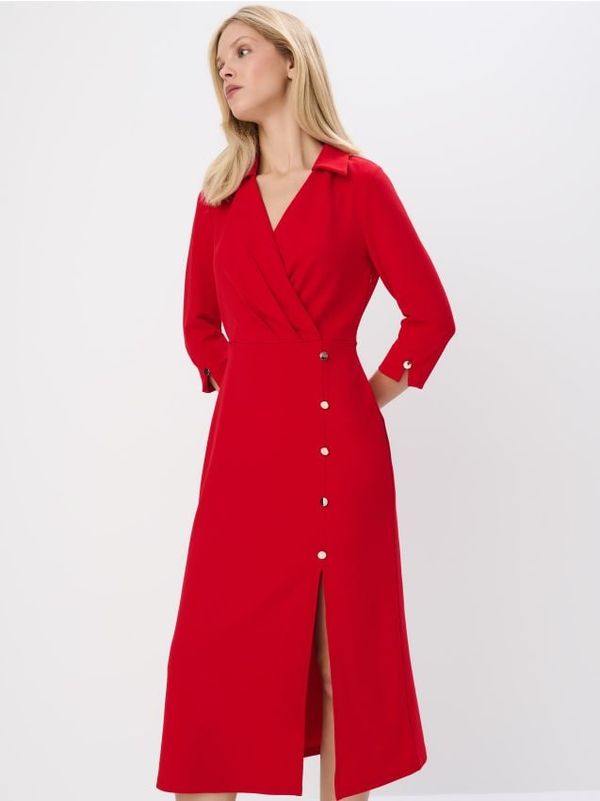 Mohito Mohito - Večernja midi haljina - crvena