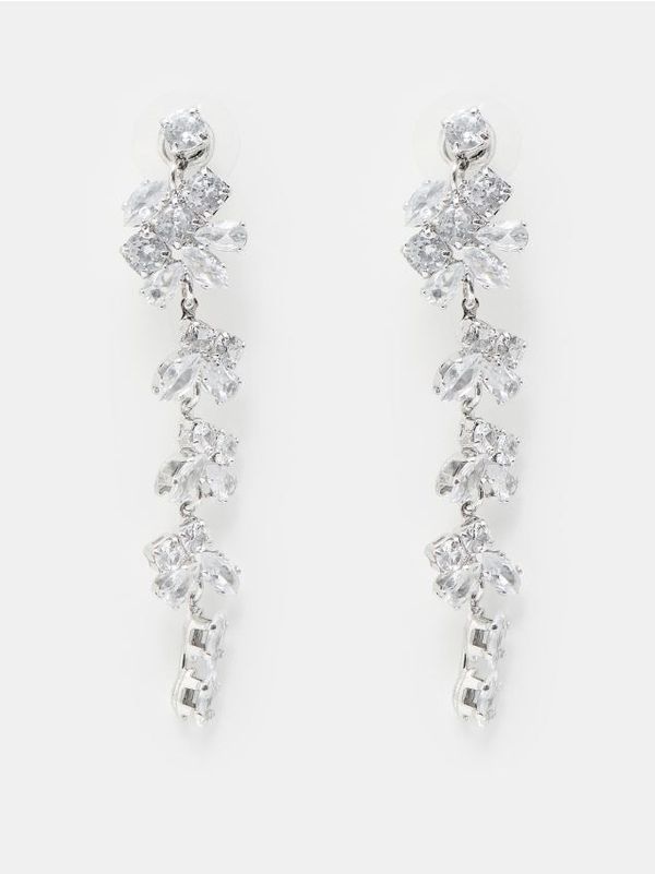 Mohito Mohito - Viseće naušnice - srebrna