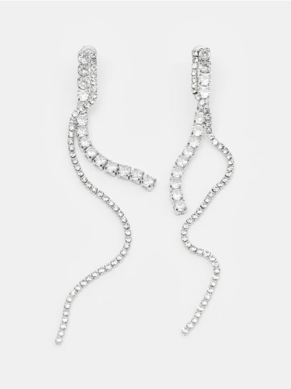 Mohito Mohito - Viseće naušnice - srebrna