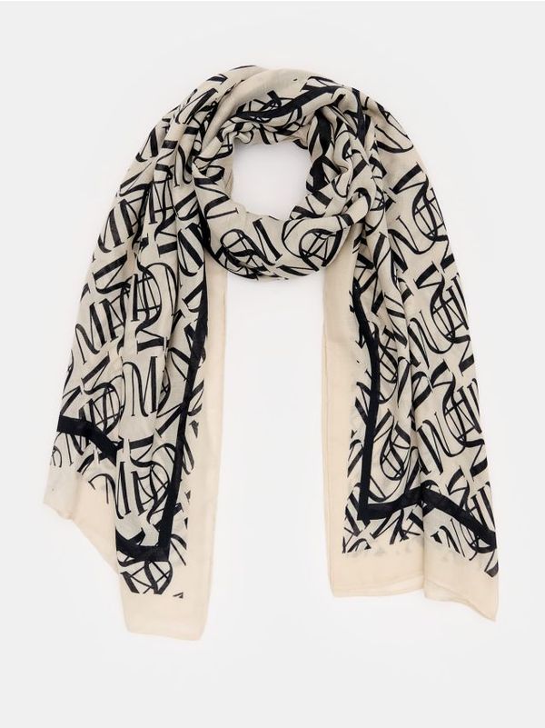 Mohito Mohito - Vratna marama s uzorkom - bež