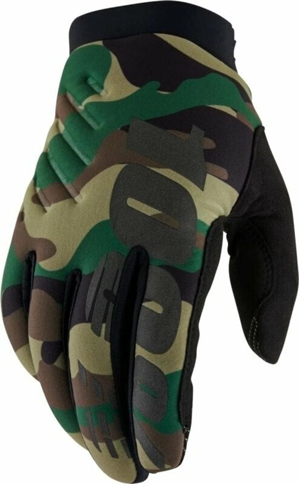 100% 100% Brisker Gloves Camo/Black L Rukavice za bicikliste