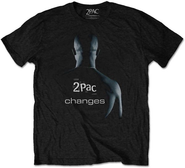 2Pac 2Pac Košulja Changes Unisex Black 2XL