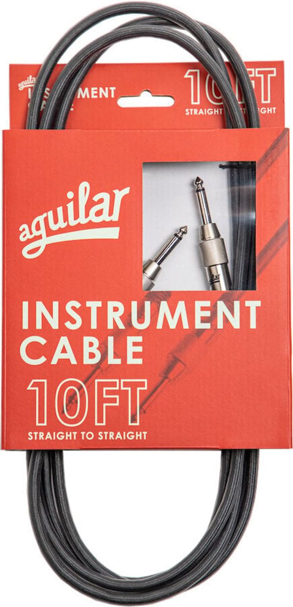 Aguilar Aguilar INST-10SS 10ft / 3‚05 m Ravni - Ravni Instrument kabel