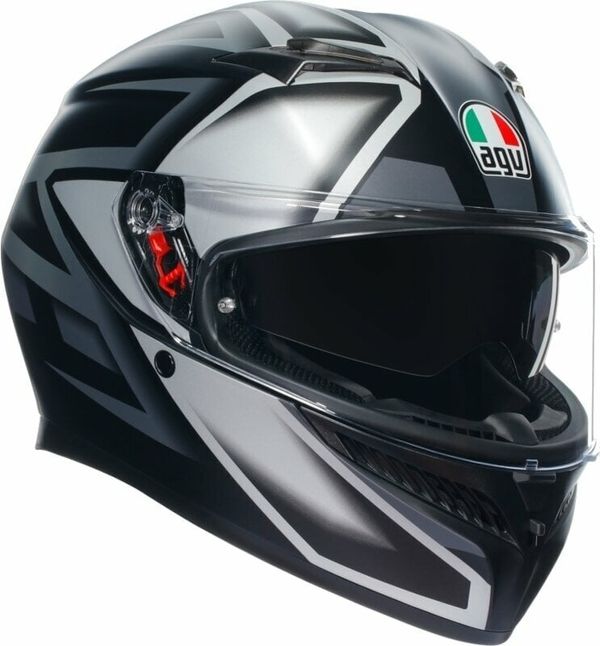 AGV AGV K3 Compound Matt Black/Grey XL Kaciga