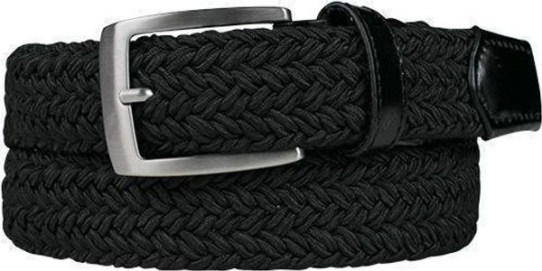 Alberto Alberto Basic Braided Mens Black 105 cm Remen