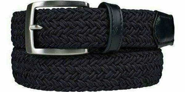 Alberto Alberto Basic Braided Mens Navy 90 cm Remen