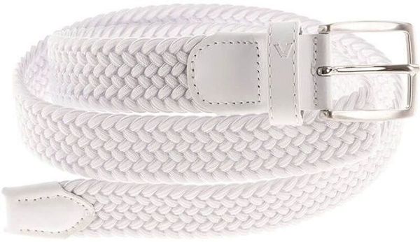 Alberto Alberto Basic Braided Mens White 95 cm Remen