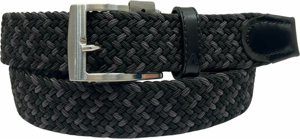 Alberto Alberto Gürtel Multicolor Braided Black/Grey 100 cm Remen