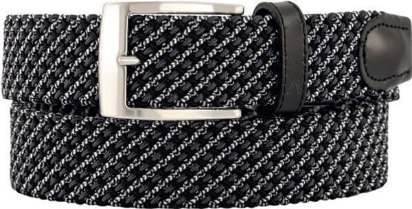 Alberto Alberto Multicolor Braided Black/Grey 100 cm Remen