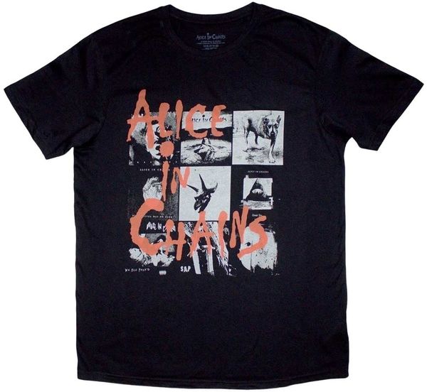 Alice in Chains Alice in Chains Košulja Albums Montage Unisex Black XL