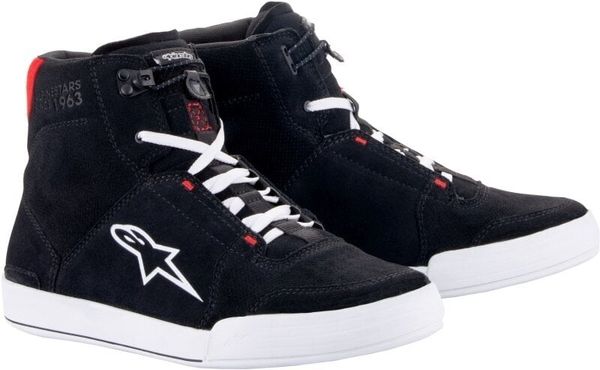 Alpinestars Alpinestars Chrome Shoes Black/Cool Gray/Red Fluo 40 Motociklističke čizme