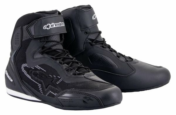 Alpinestars Alpinestars Faster-3 Rideknit Shoes Black/Dark Gray 45,5 Motociklističke čizme