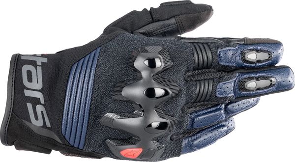 Alpinestars Alpinestars Halo Leather Gloves Dark Blue/Black L Rukavice