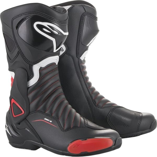 Alpinestars Alpinestars SMX-6 V2 Boots Black/Gray/Red Fluo 45 Motociklističke čizme