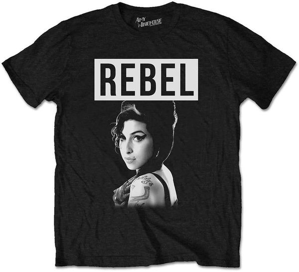 Amy Winehouse Amy Winehouse Košulja Rebel Unisex Black L