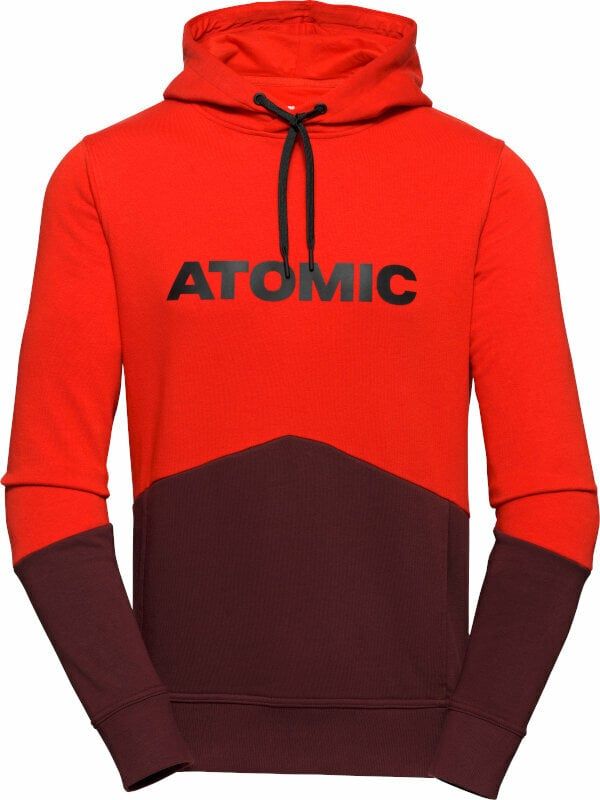 Atomic Atomic RS Hoodie Red/Maroon S Majica s kapuljačom