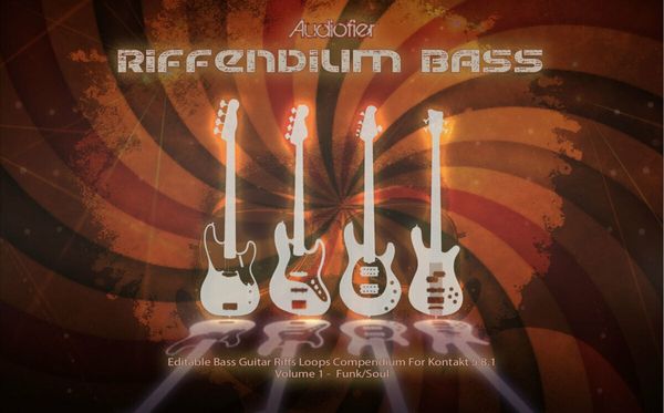 Audiofier Audiofier Riffendium Bass Vol. 1 (Digitalni proizvod)