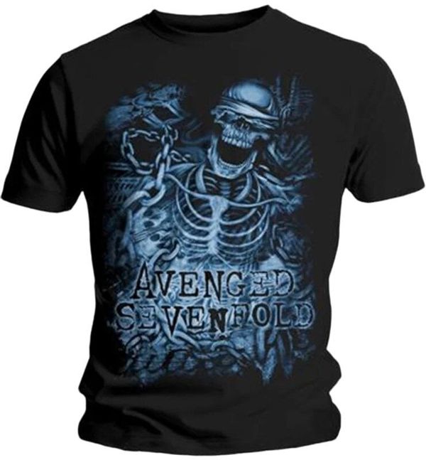 Avenged Sevenfold Avenged Sevenfold Košulja Chained Skeleton Unisex Black M