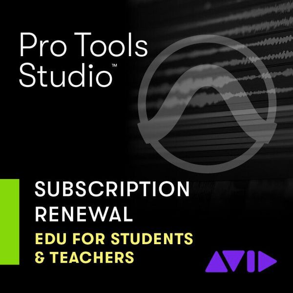 AVID AVID Pro Tools Studio Annual Paid Annual Subscription - EDU (Renewal) (Digitalni proizvod)