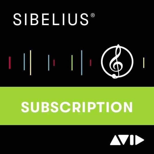 AVID AVID Sibelius 1Y Subscription (Digitalni proizvod)