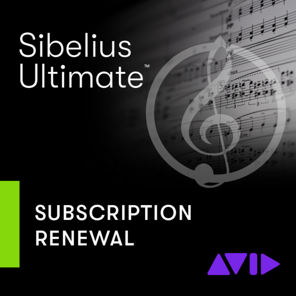 AVID AVID Sibelius Ultimate TEAM Subscription RENEWAL (Digitalni proizvod)