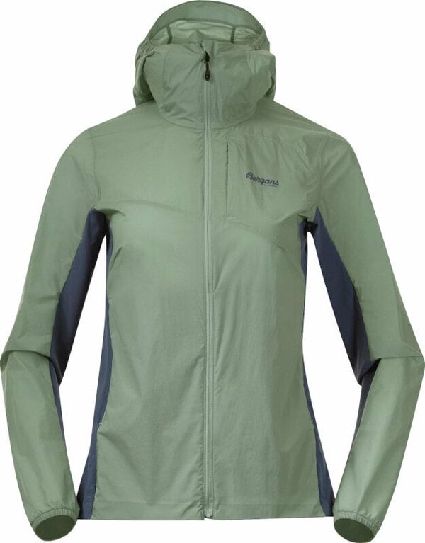 Bergans Bergans Rabot Lt Windbreaker Jacket Women Jade Green/Orion Blue L Jakna na otvorenom