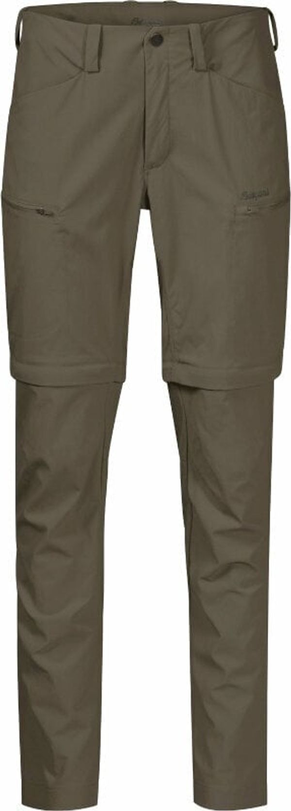 Bergans Bergans Utne ZipOff Pants Women Green Mud/Dark Green Mud XS Hlače na otvorenom