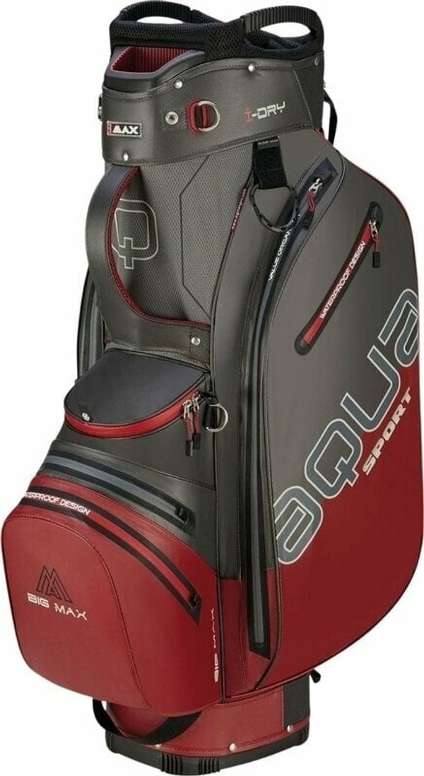 Big Max Big Max Aqua Sport 4 Charcoal/Merlot Golf torba