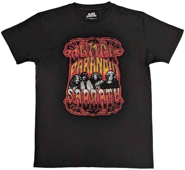Black Sabbath Black Sabbath Košulja Paranoid Psych Unisex Black M