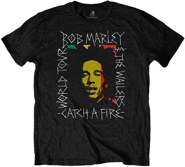 Bob Marley Bob Marley Košulja Rasta Scratch Unisex Black M