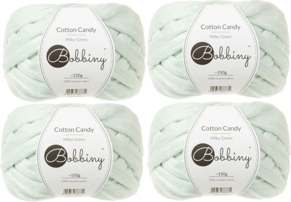 Bobbiny Bobbiny Cotton Candy Milky Green Pređa za pletenje