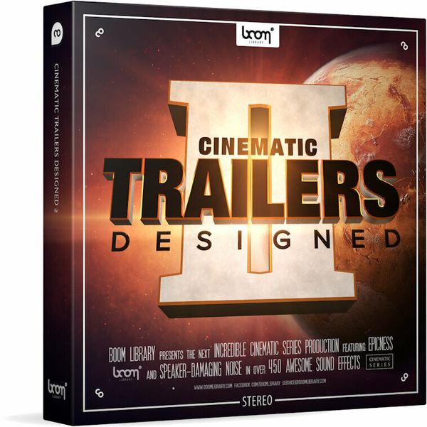 BOOM Library BOOM Library Cinematic Trailers Designed 2 (Digitalni proizvod)