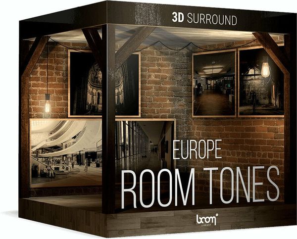 BOOM Library BOOM Library Room Tones Europe 3D Surround (Digitalni proizvod)