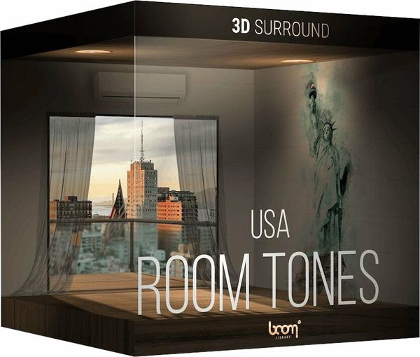 BOOM Library BOOM Library Room Tones USA 3D Surround (Digitalni proizvod)