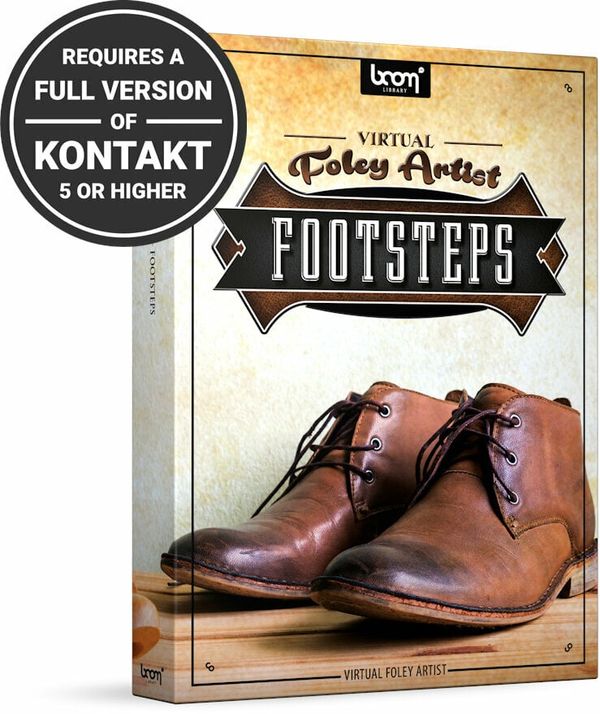 BOOM Library BOOM Library Virtual Foley Artist Footsteps (Digitalni proizvod)