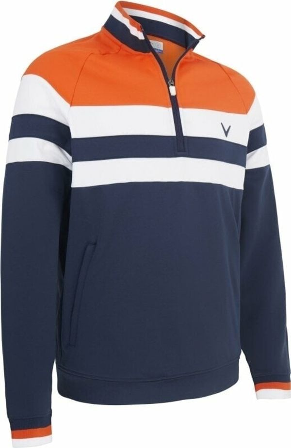 Callaway Callaway LS Street Blocked 1/4 Zip Navy Blazer XS Majica dugih rukava