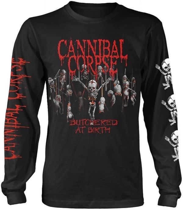 Cannibal Corpse Cannibal Corpse Košulja Butchered At Birth Black L