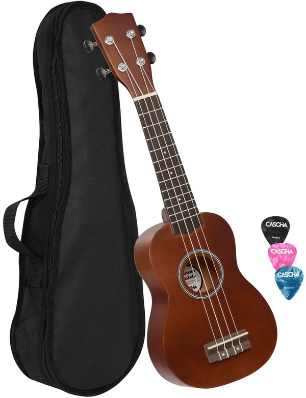 Cascha Cascha EH 3953 Soprano ukulele Smeđa