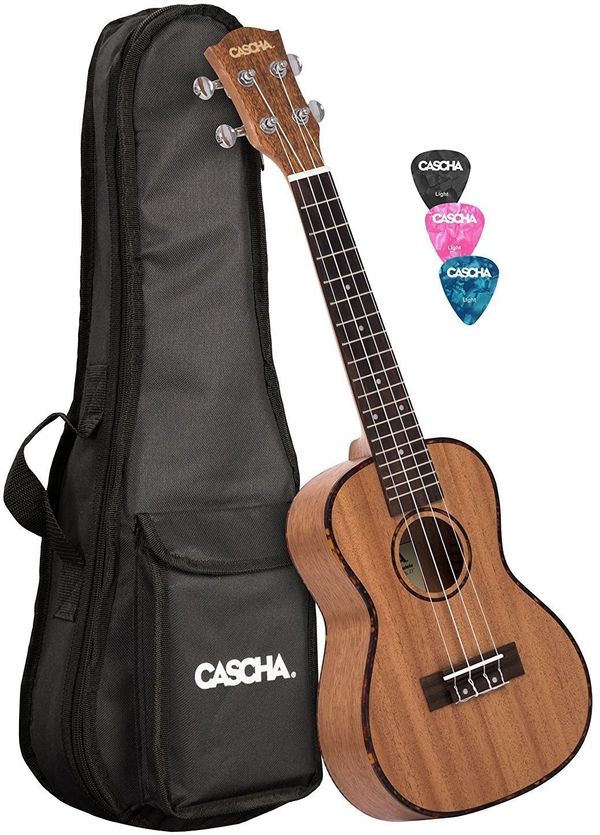 Cascha Cascha HH 2035 Premium Koncertni ukulele Natural