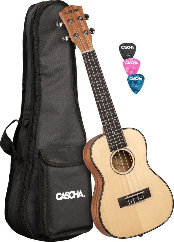 Cascha Cascha HH 2151 Koncertni ukulele Natural