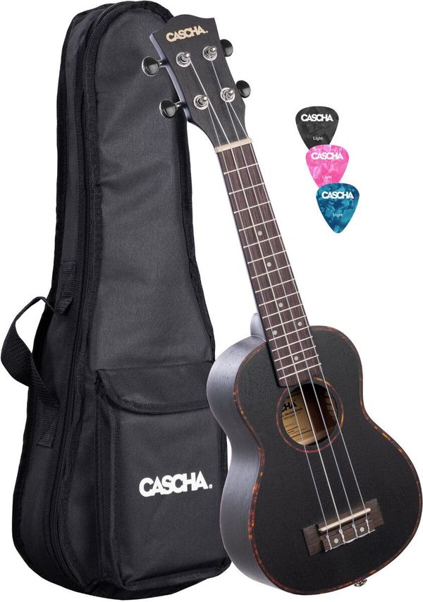 Cascha Cascha HH 2262 Premium Soprano ukulele Crna