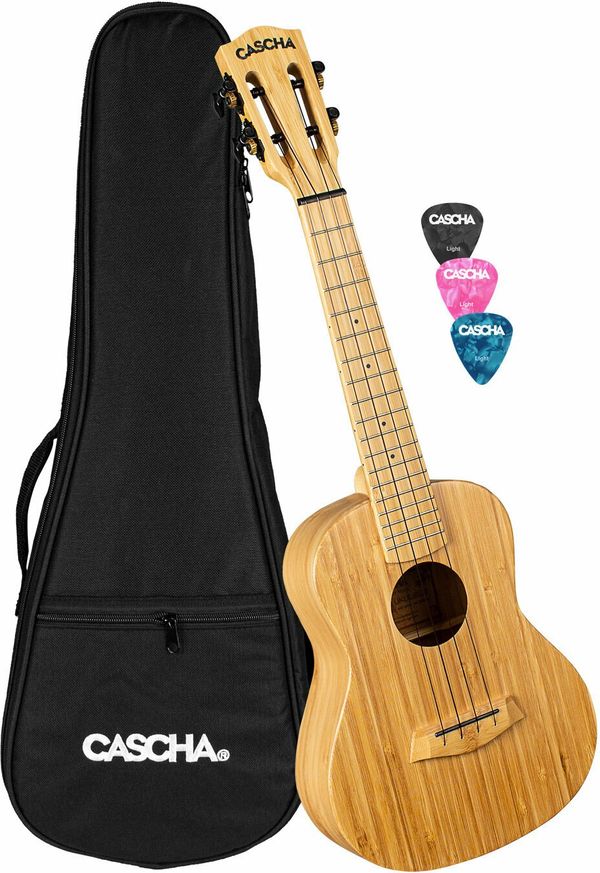 Cascha Cascha HH 2313 Bamboo Koncertni ukulele Natural
