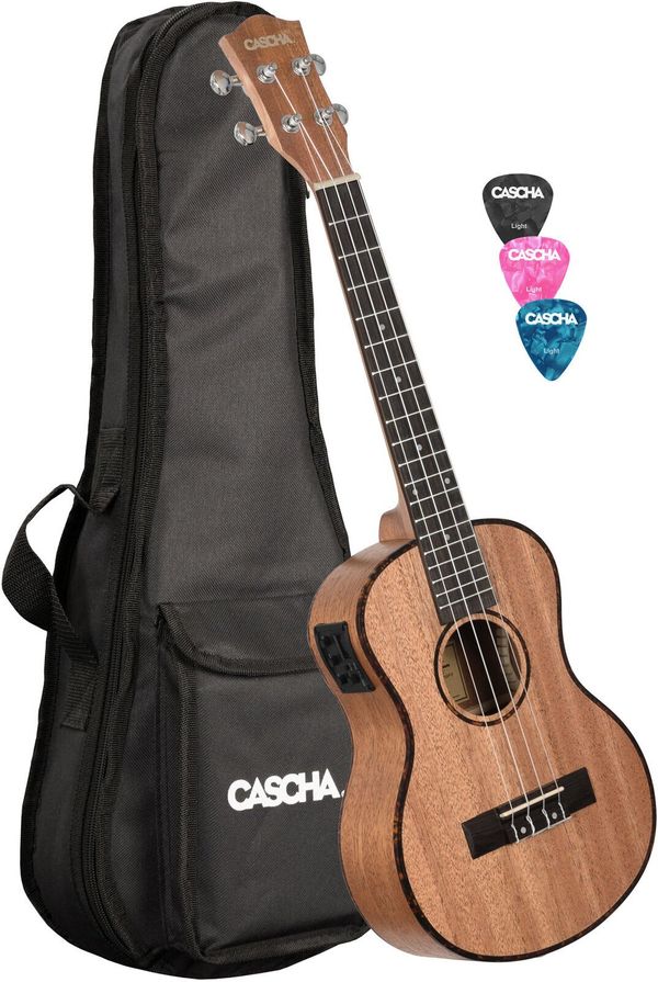 Cascha Cascha HH2048E Tenor ukulele Natural