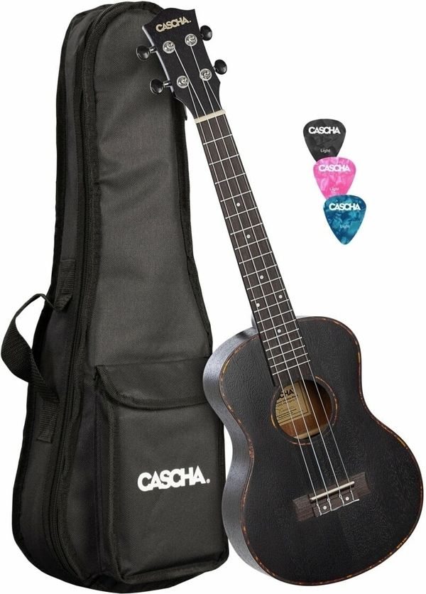 Cascha Cascha HH2305 Premium Tenor ukulele Crna