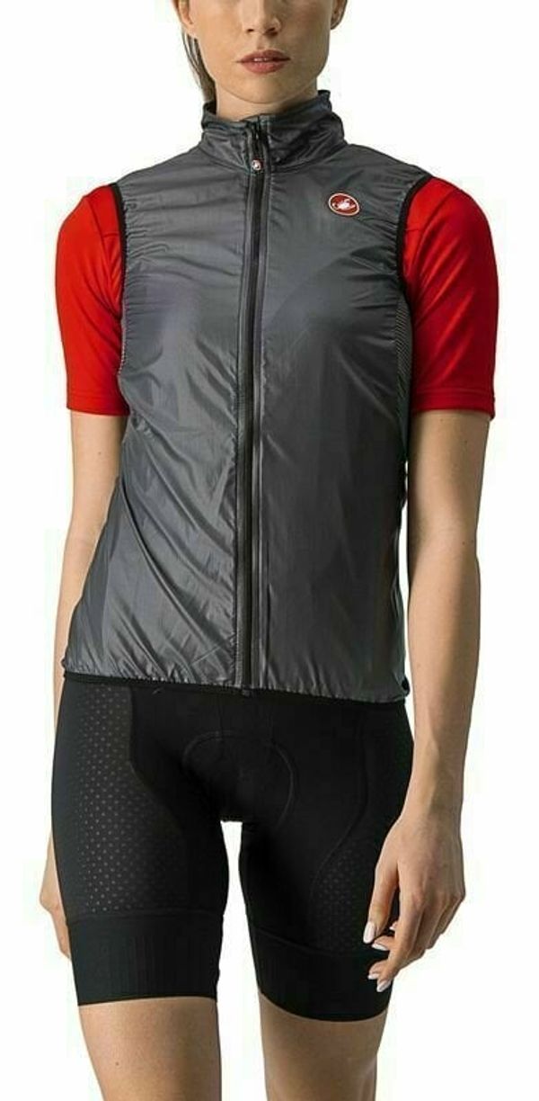 Castelli Castelli Aria W Vest Dark Gray M Prsluk